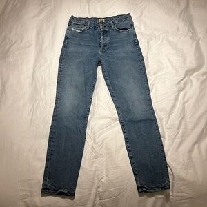 Olivia High Rise Slim Ankle